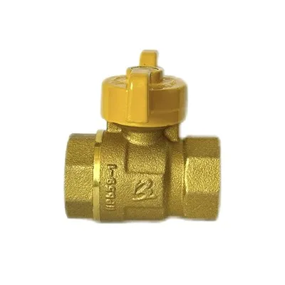 How to clean the locking mechanism of a brass lockable valve?